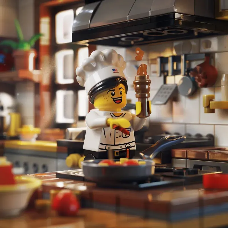 LEGO Kuchnia - jakich przypraw używają postacie z klocków?